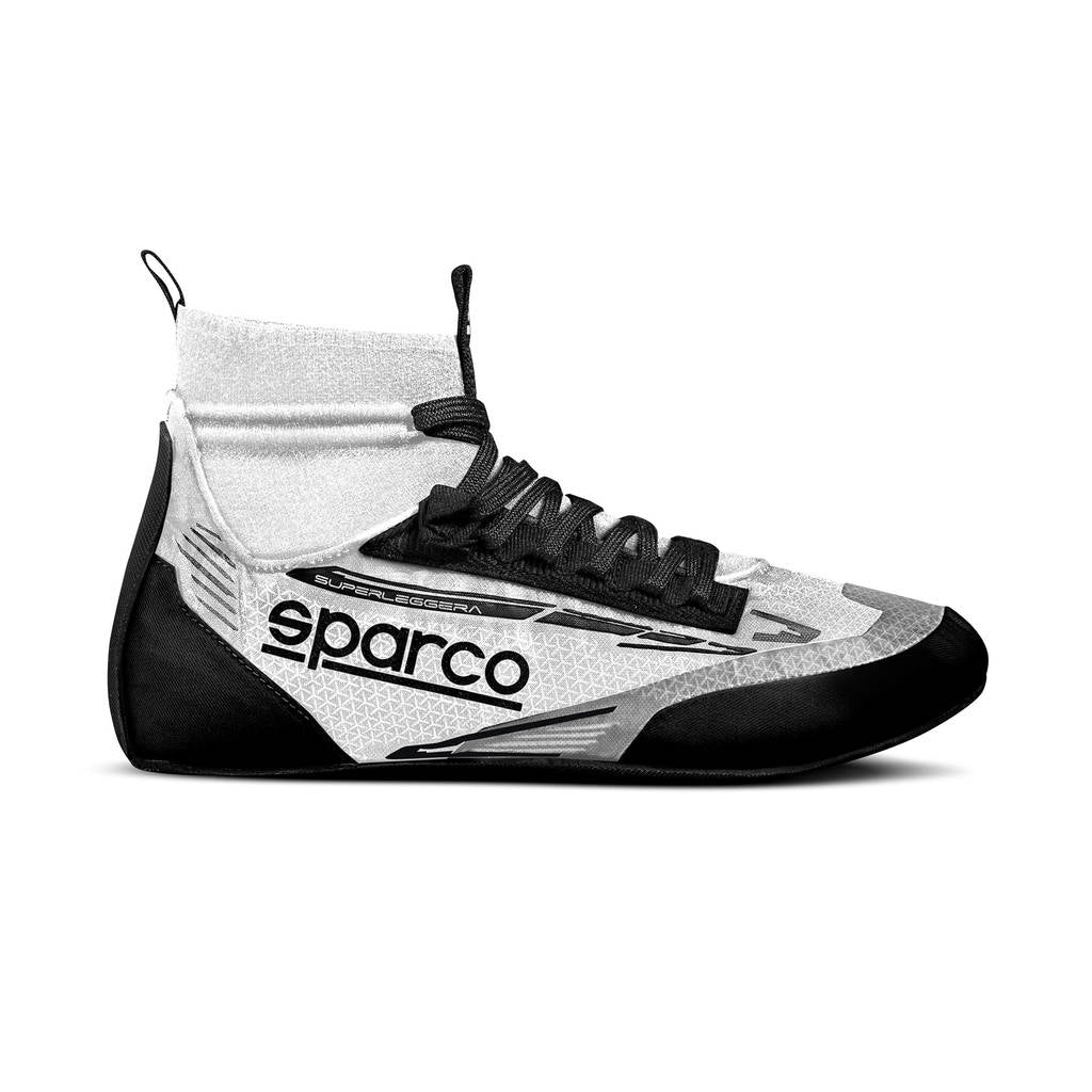 SPARCO 0012A339BINR Взуття для гонок SUPERLEGGERA (Тканина), FIA 8856/2018, білий/чорний, розмір 39 Photo-0