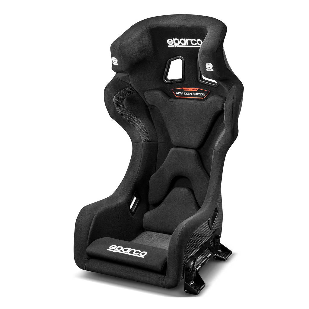 SPARCO 008034ZPNR Гоночне сидіння ADV COMPETITION PAD FIA 8862-2009, карбон Photo-0