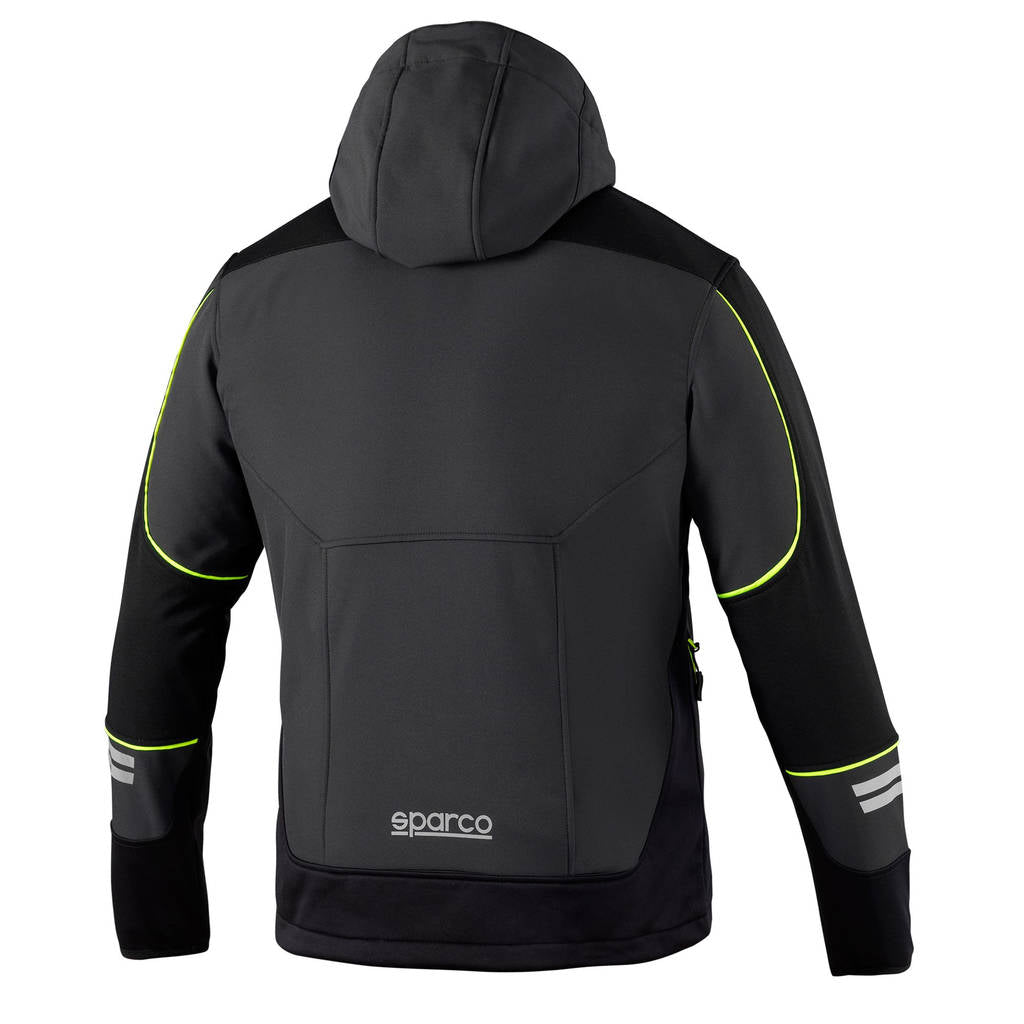 SPARCO 02412GSGF1S Куртка TECH Soft-shell, сірий/жовтий флуо, розмір S Photo-1