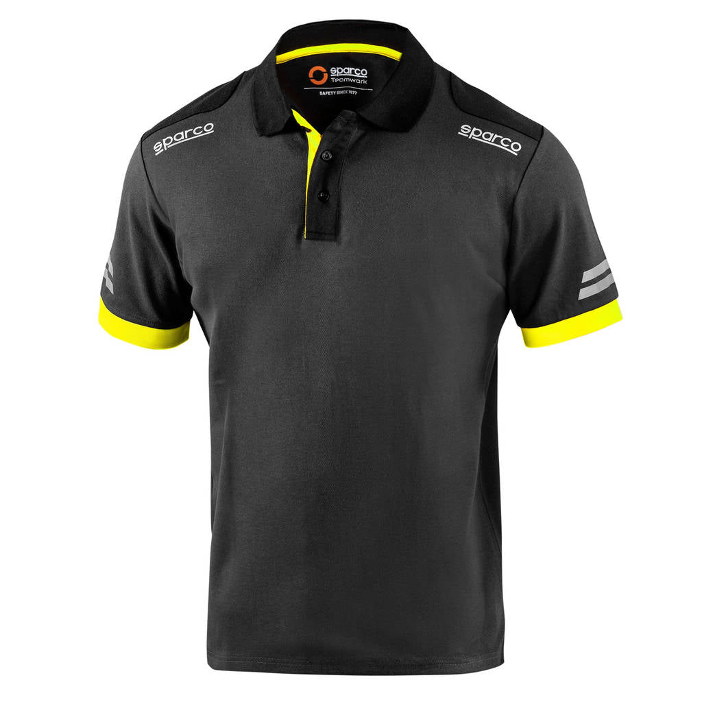 SPARCO 02415GSGF5XXL Поло TECH, сірий/жовтий флуо, розмір XXL Photo-0
