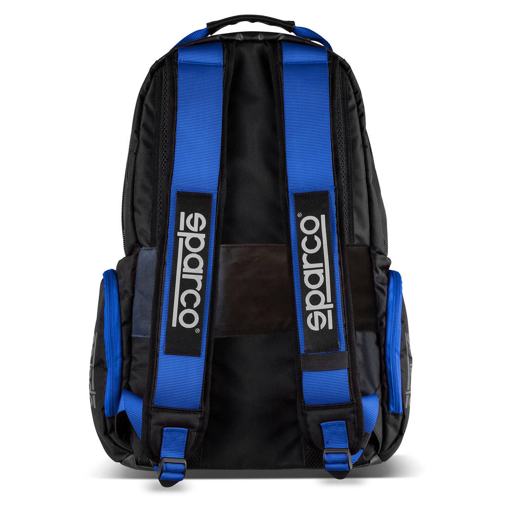 SPARCO 016445NRAZ Рюкзак SUPERSTAGE, чорний/синій Photo-1