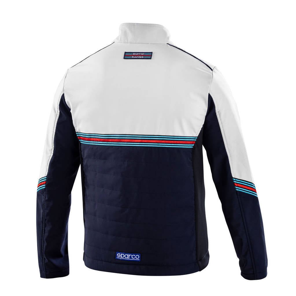 SPARCO 01363MRBMBI1S Куртка SOFT SHELL MARTINI RACING, темно-синій/білий, розмір S Photo-1