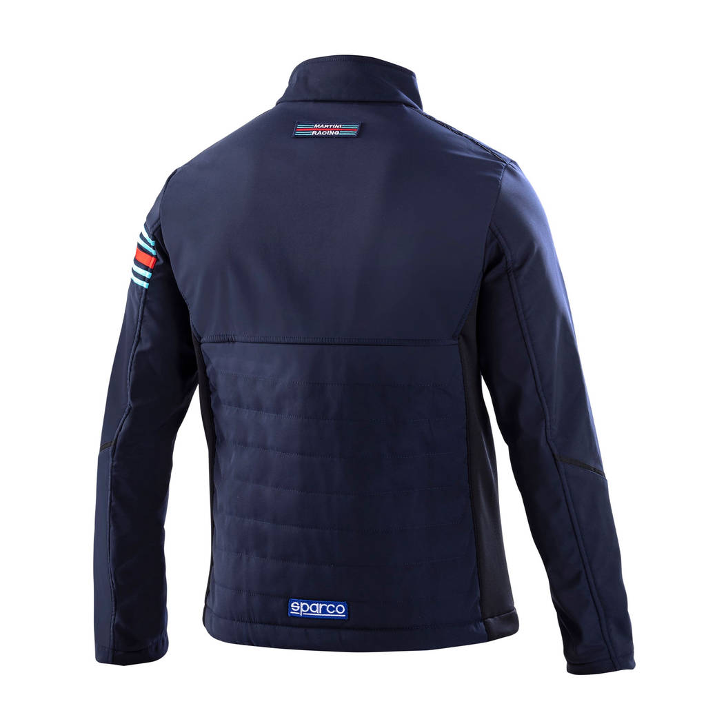 SPARCO 01363MRBM4XL Куртка SOFT SHELL MARTINI RACING, темно-синя, розмір XL Photo-1