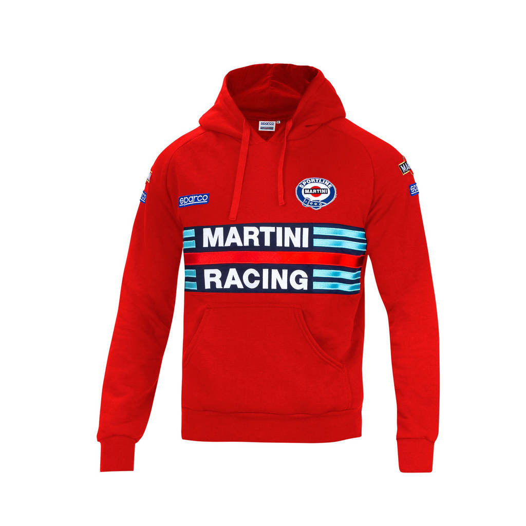 SPARCO 01279MRRS6XXX Толстовка MARTINI RACING, червона, розмір XXXL Photo-0