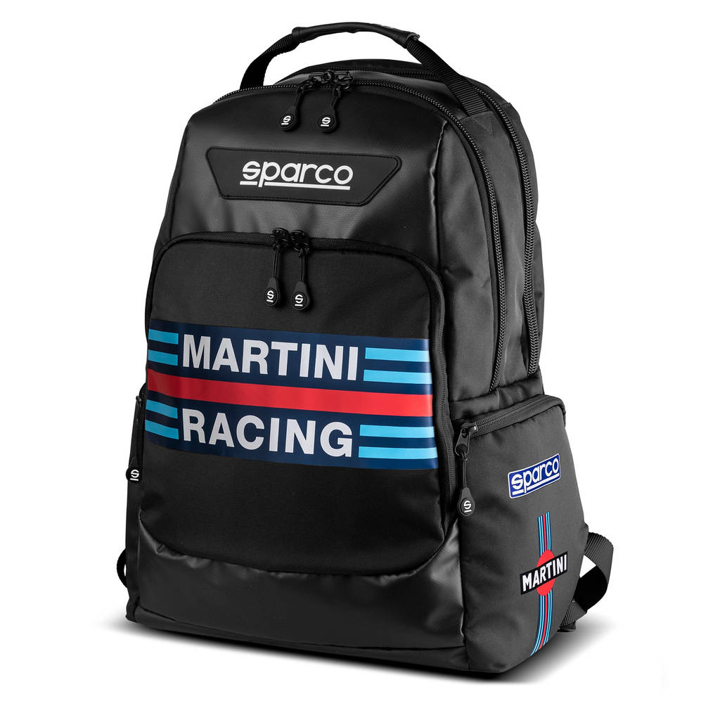 SPARCO 016445MRNR Рюкзак Superstage MARTINI RACING, чорний Photo-0