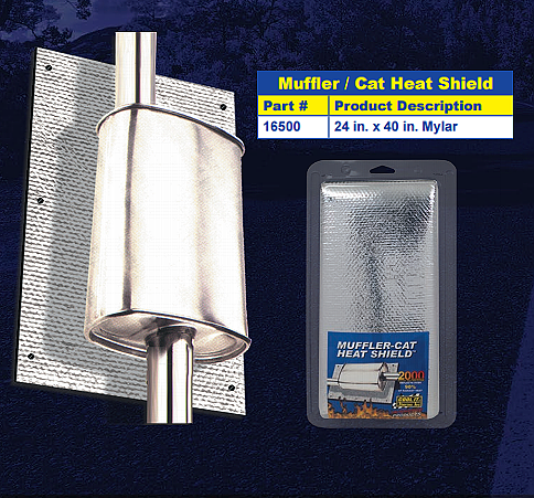 THERMO-TEC 16500 Термопокриття для каталізатора і глушника 24 in. x 40 in. лавсан Photo-0