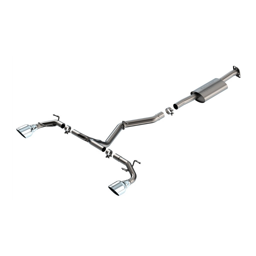 BORLA 140909 Вихлопна система Cat-Back S-Type для SUBARU BRZ, TOYOTA GR 86 2022 Photo-0