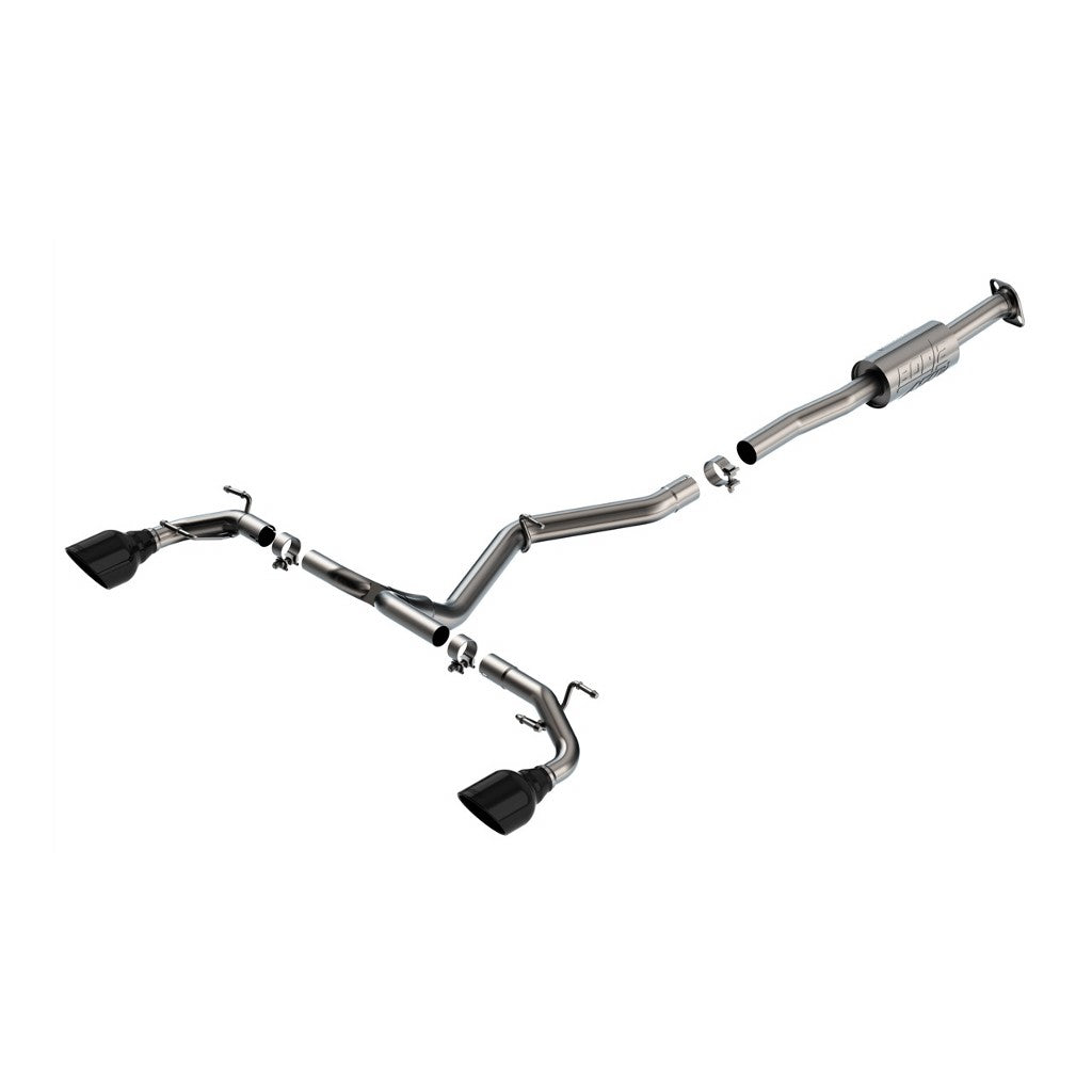 BORLA 140910BC Вихлопна система Cat-Back ATAK® Black Chrome для SUBARU BRZ, TOYOTA GR 86 2022 Photo-0