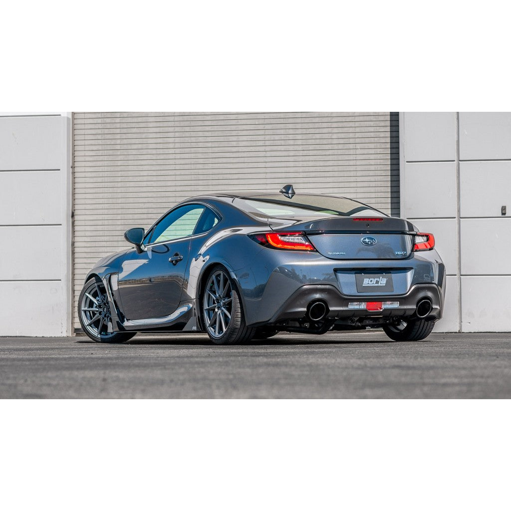 BORLA 140910BC Вихлопна система Cat-Back ATAK® Black Chrome для SUBARU BRZ, TOYOTA GR 86 2022 Photo-1