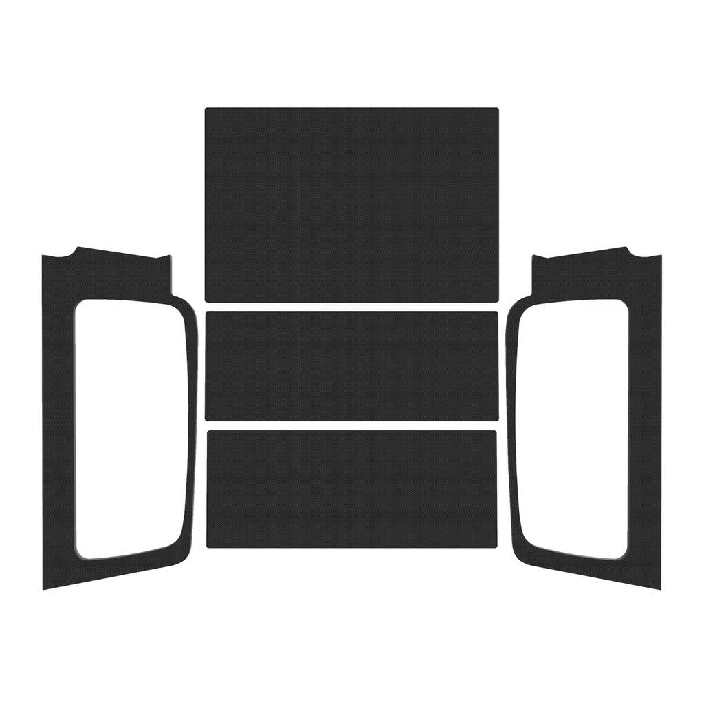 DEI 50601 Повний комплект обшивки для JEEP Wrangler LJ 2004-2006 (Оригінальна обробка) чорний Photo-0