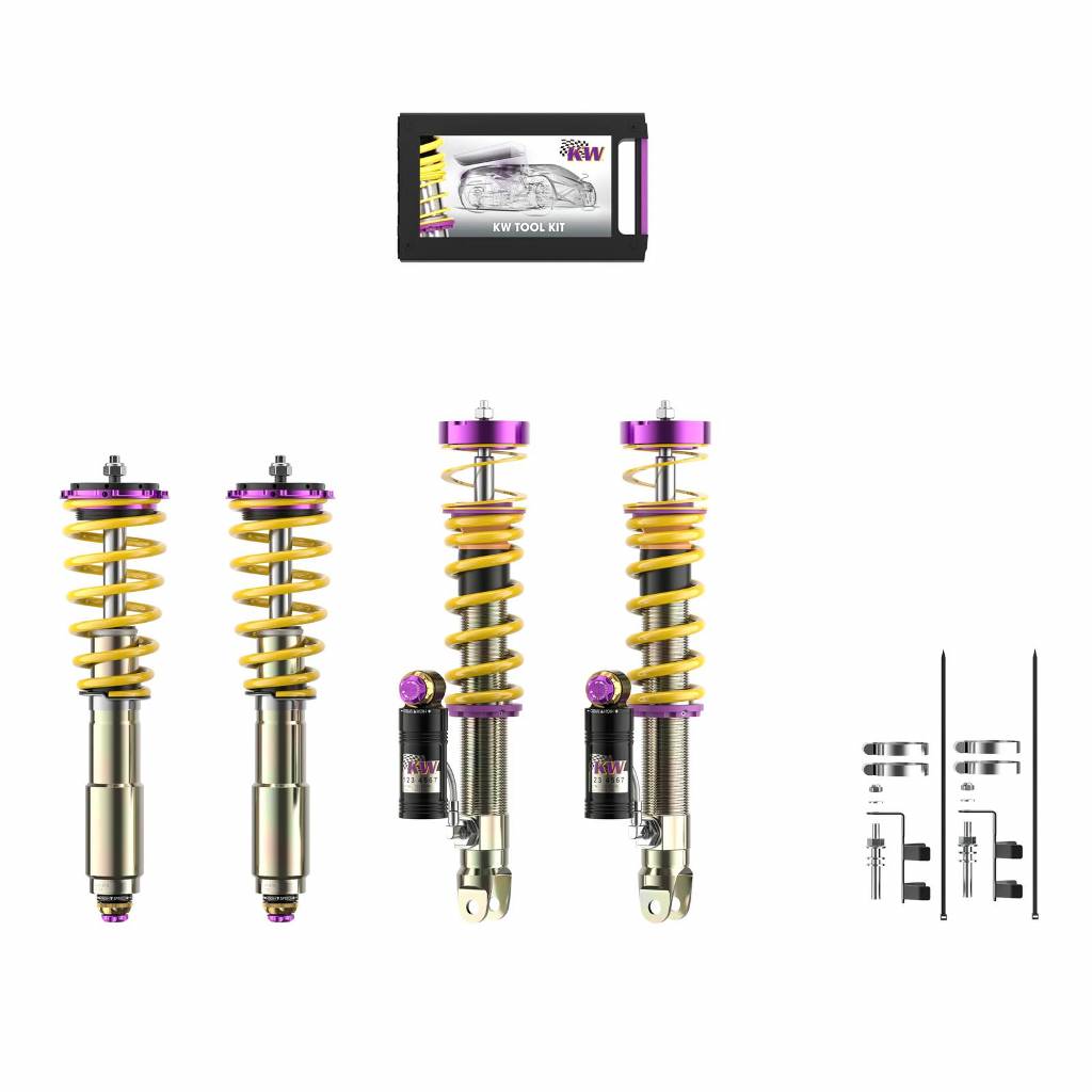 KW 3A771087 Комплект підвіски INOX V4 (вкл. деактивацію для електронних демпферів) для PORSCHE 911 (992) Carrera 4 /Carrera 4 GTS/Carrera 4 S 2018- Photo-0