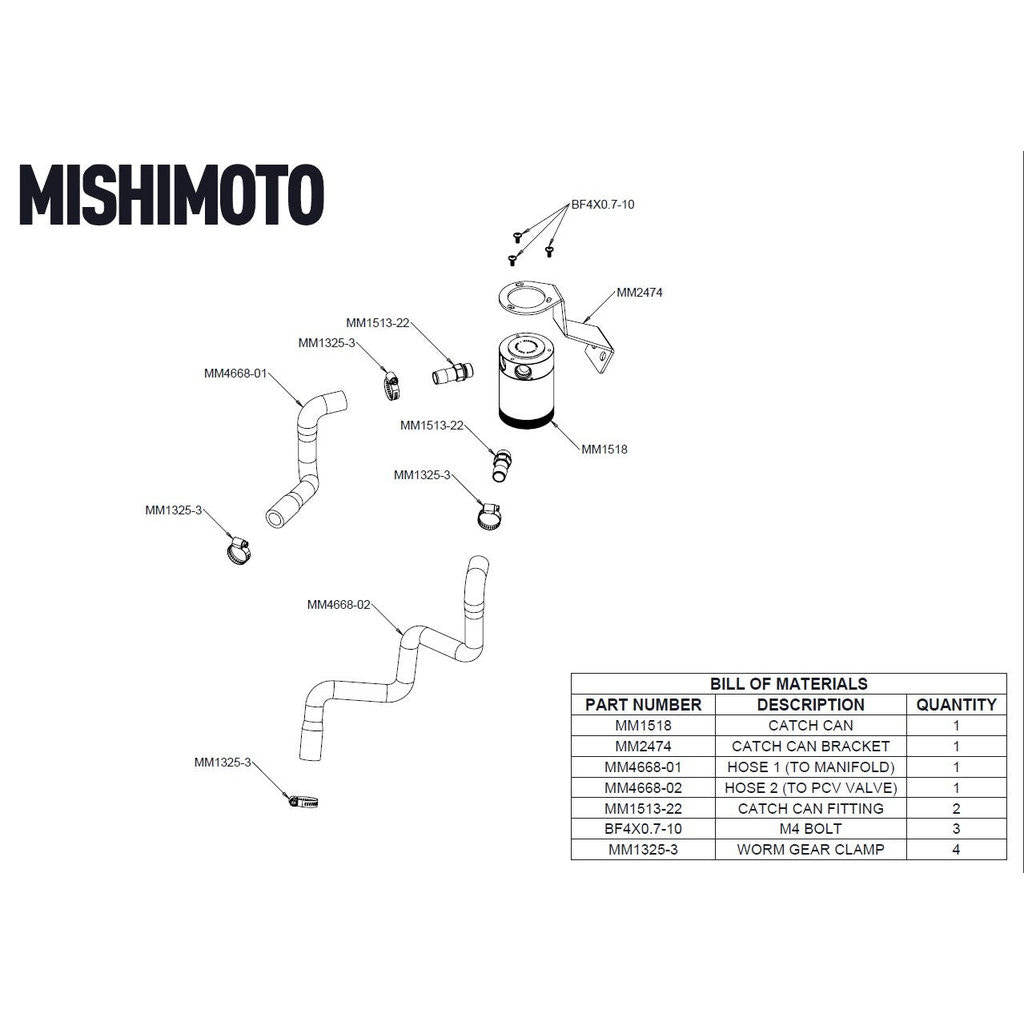 MISHIMOTO MMBCC-BRZ-22 Комплект маслозбірника з перегородками для SUBARU BRZ/ TOYOTA GR86 2022 Photo-2