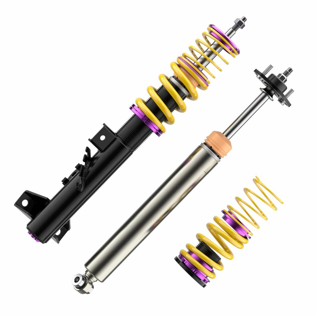 KW 39580001 Комплект койловерів V3 RACING для VW GOLF VI 2008-2014 Photo-1