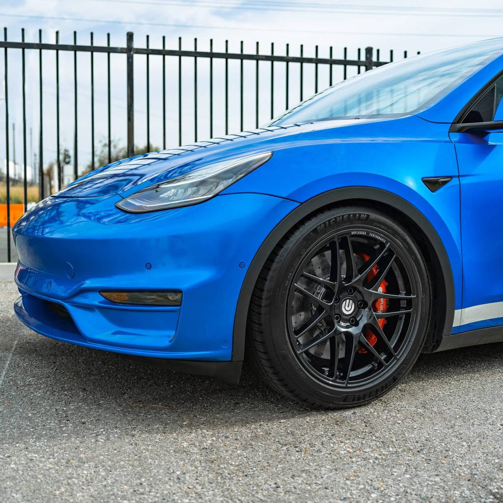 UNPLUGGED PERFORMANCE UP-M3MY-317-6.1 Гальмівна система (передня), гоночні колодки для TESLA Model 3 / Model Y Photo-5