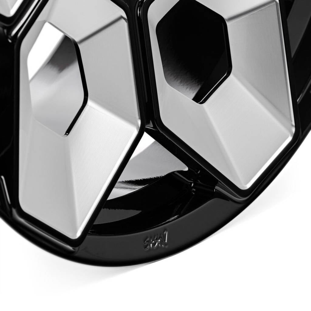 UNPLUGGED PERFORMANCE UP-CYBRHEX-DBL-005 Колісний диск UP CYBRHEX 21x10.5+35 - 5x114.3 / 5x120, Double Drilled, титановий матовий для TESLA Cybertruck / Model Y Photo-20