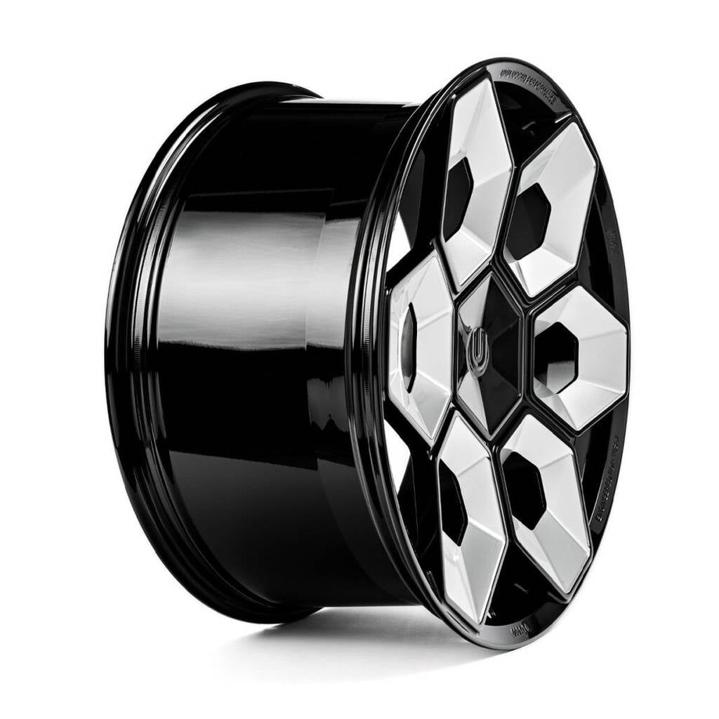 UNPLUGGED PERFORMANCE UP-CYBRHEX-DBL-013 Колісний диск UP CYBRHEX 21x9.5+35 - 5x114.3 / 5x120, Double Drilled, бронзовий матовий для TESLA Cybertruck / Model Y Photo-1