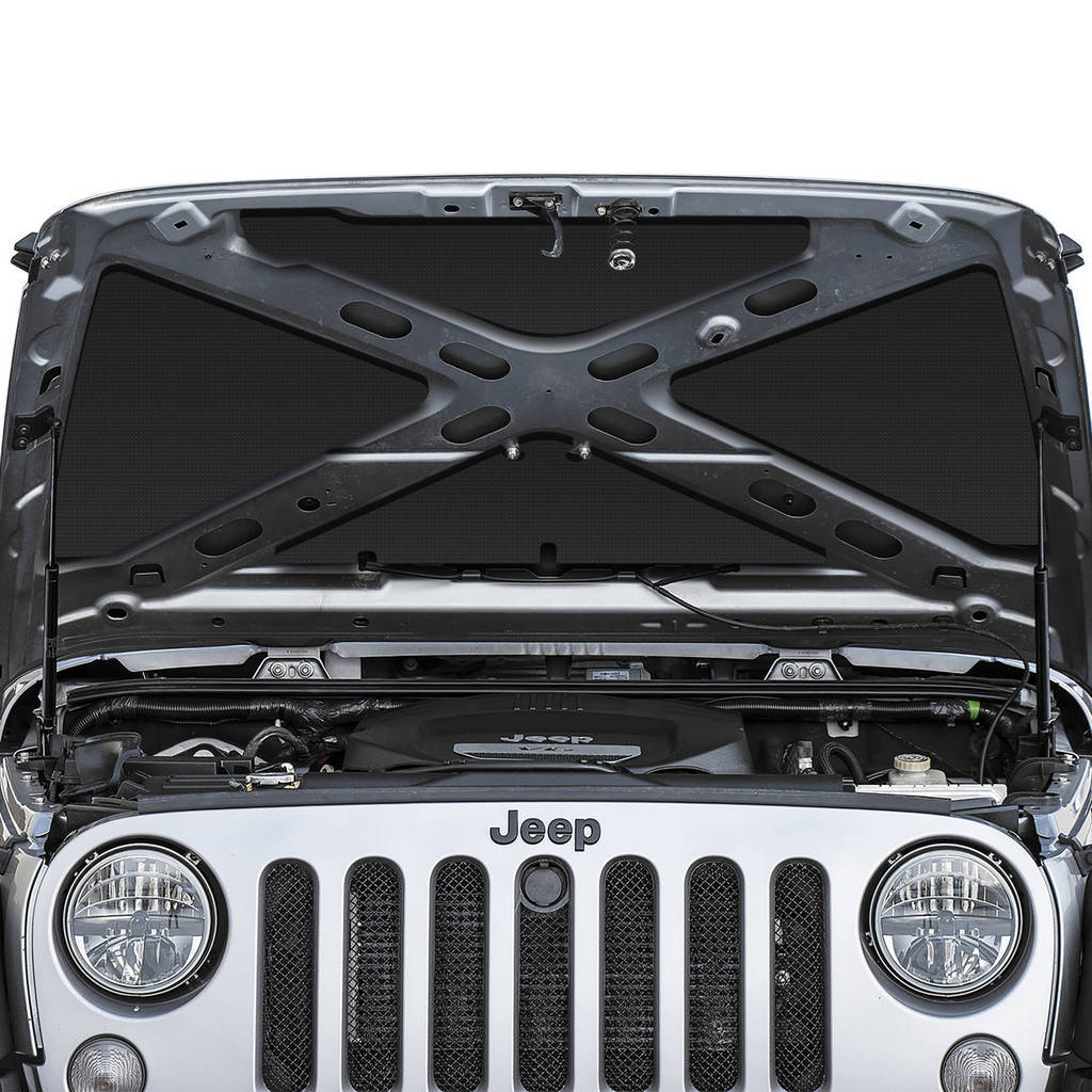 DEI 50083 Комплект підкладок під капот дляJЕЕР Wrangler JK 2007-2018 Photo-1