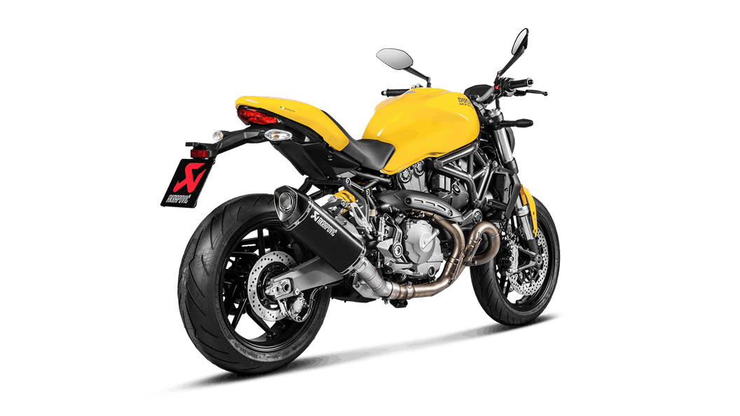 AKRAPOVIC S-D12SO8-RTBL Глушник Slip-On Line (Titanium) для DUCATI MONSTER 821 2017-2019 Photo-2