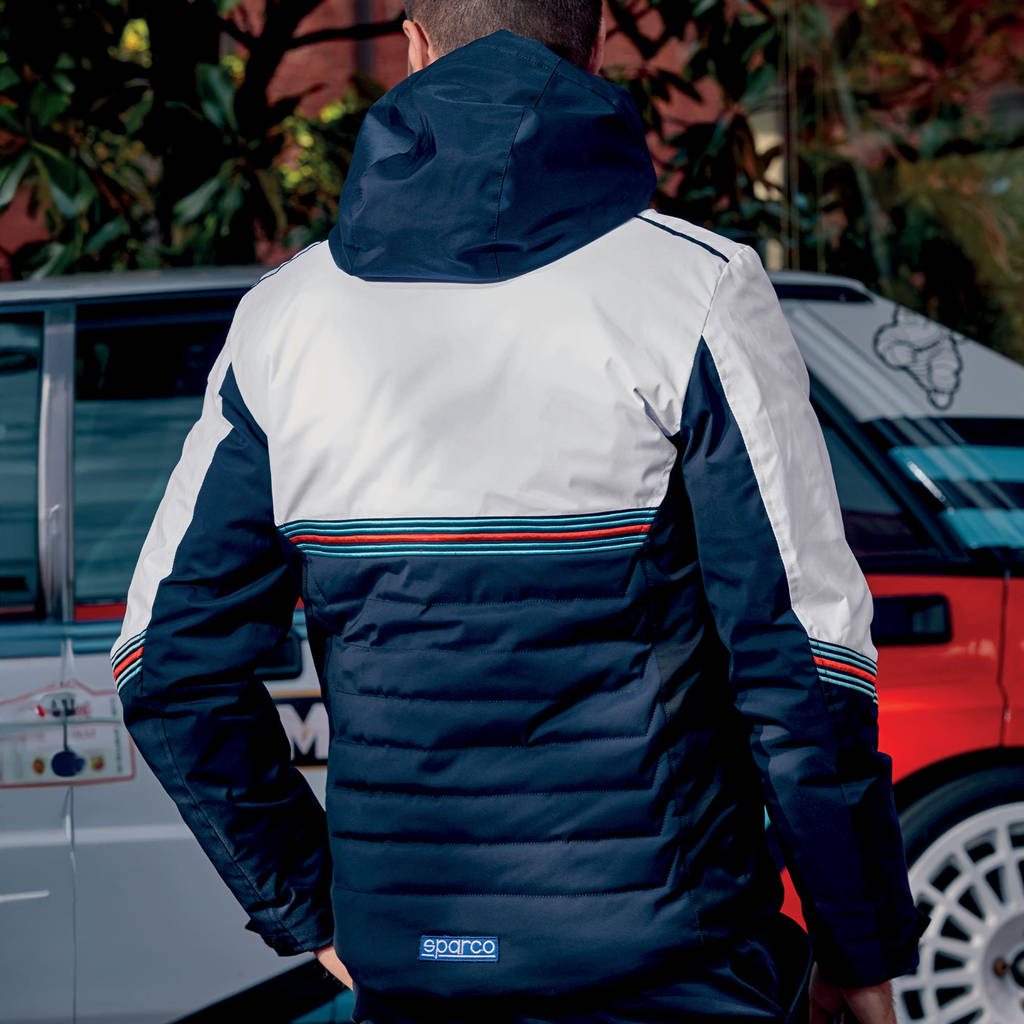 SPARCO 01361MRBMBI0XS Зимова куртка Teamwear MARTINI RACING Синій/Білий XS Photo-3
