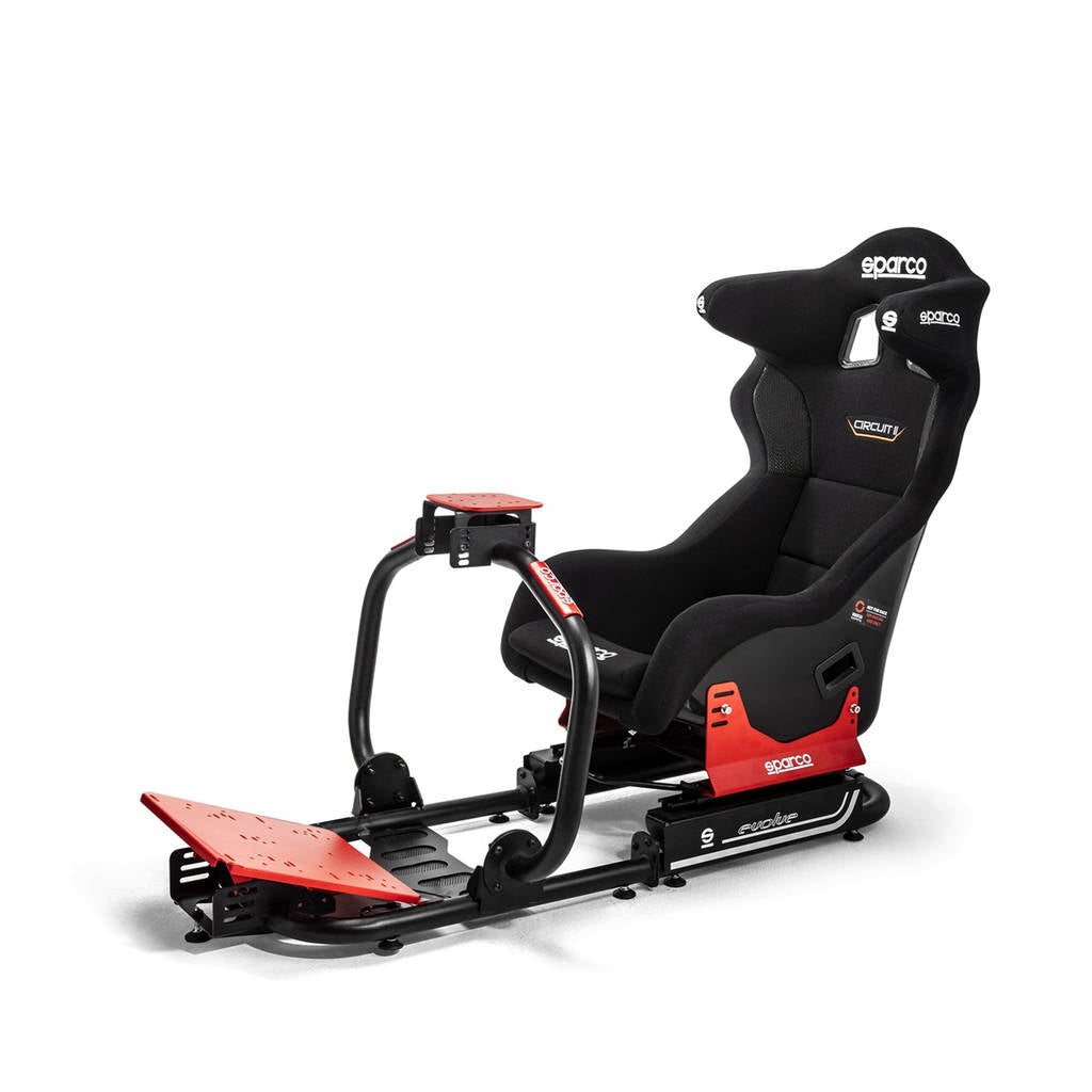SPARCO G0328011GNR Ігровий симулятор Evolve GT-R PRO (каркас+кронштейни+крісло circuit II) Photo-0