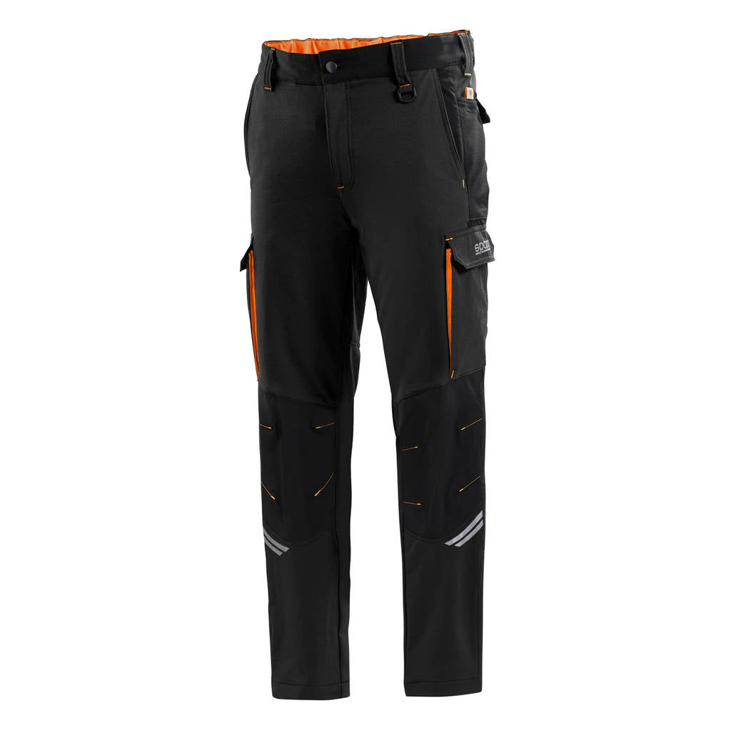 SPARCO 02417NRAF4XL Штани механіка TW Чорний/Померанчевий XL Photo-0