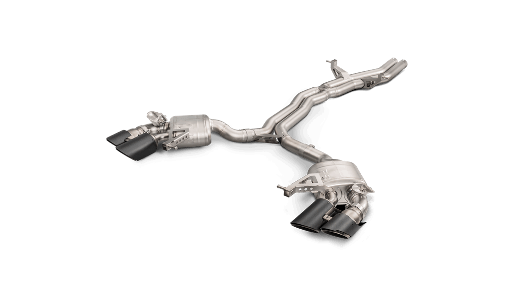 AKRAPOVIC S-PO/TI/7H Evolution Line (Titanium) для PORSCHE Macan Turbo/GTS (95B) 2014 року - Photo-0