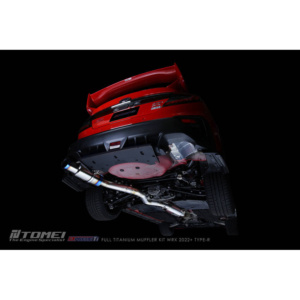 TOMEI TB6090-SB06A Титанова вихлопна система EXPREME TI TYPE-R для SUBARU WRX 2022+ Photo-0