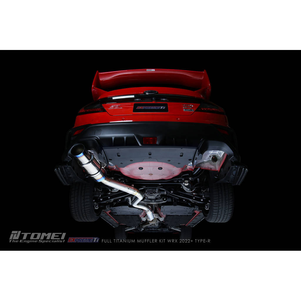 TOMEI TB6090-SB06A Титанова вихлопна система EXPREME TI TYPE-R для SUBARU WRX 2022+ Photo-3
