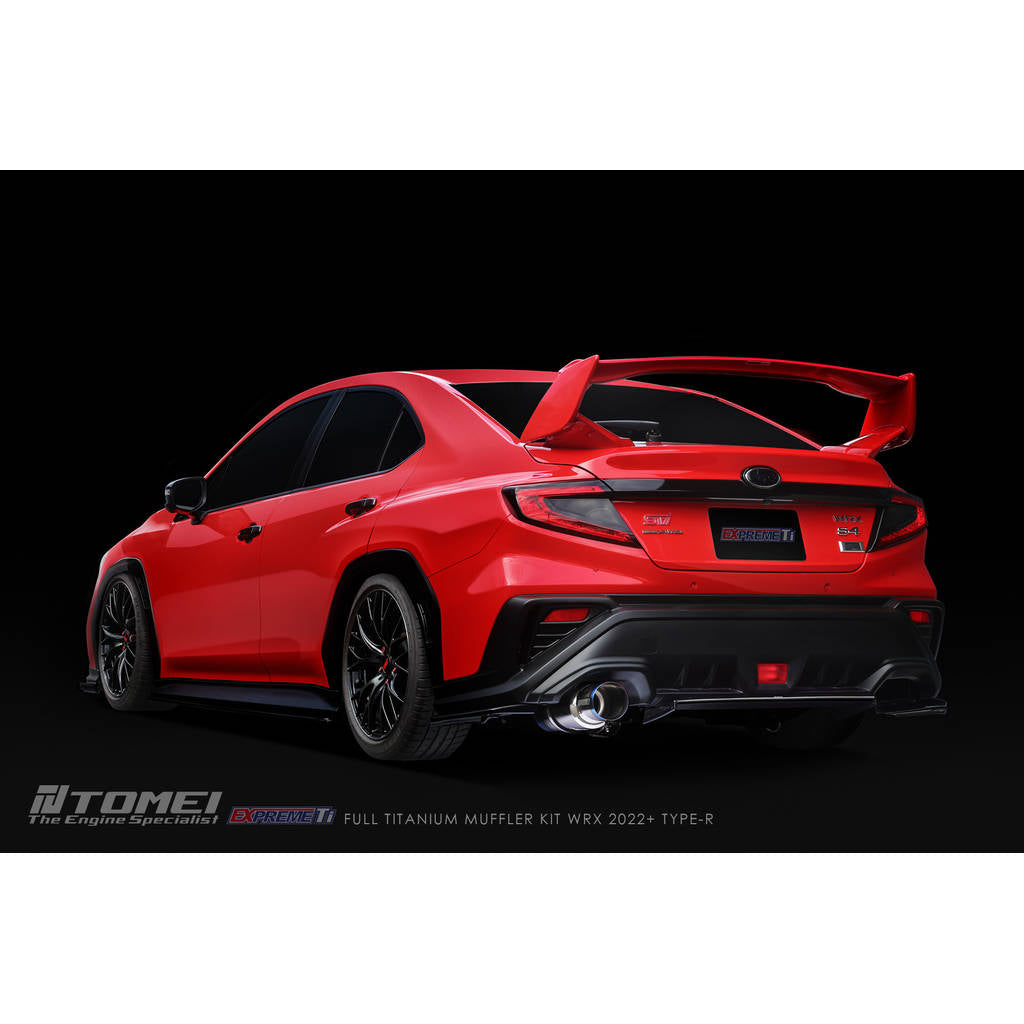 TOMEI TB6090-SB06A Титанова вихлопна система EXPREME TI TYPE-R для SUBARU WRX 2022+ Photo-5