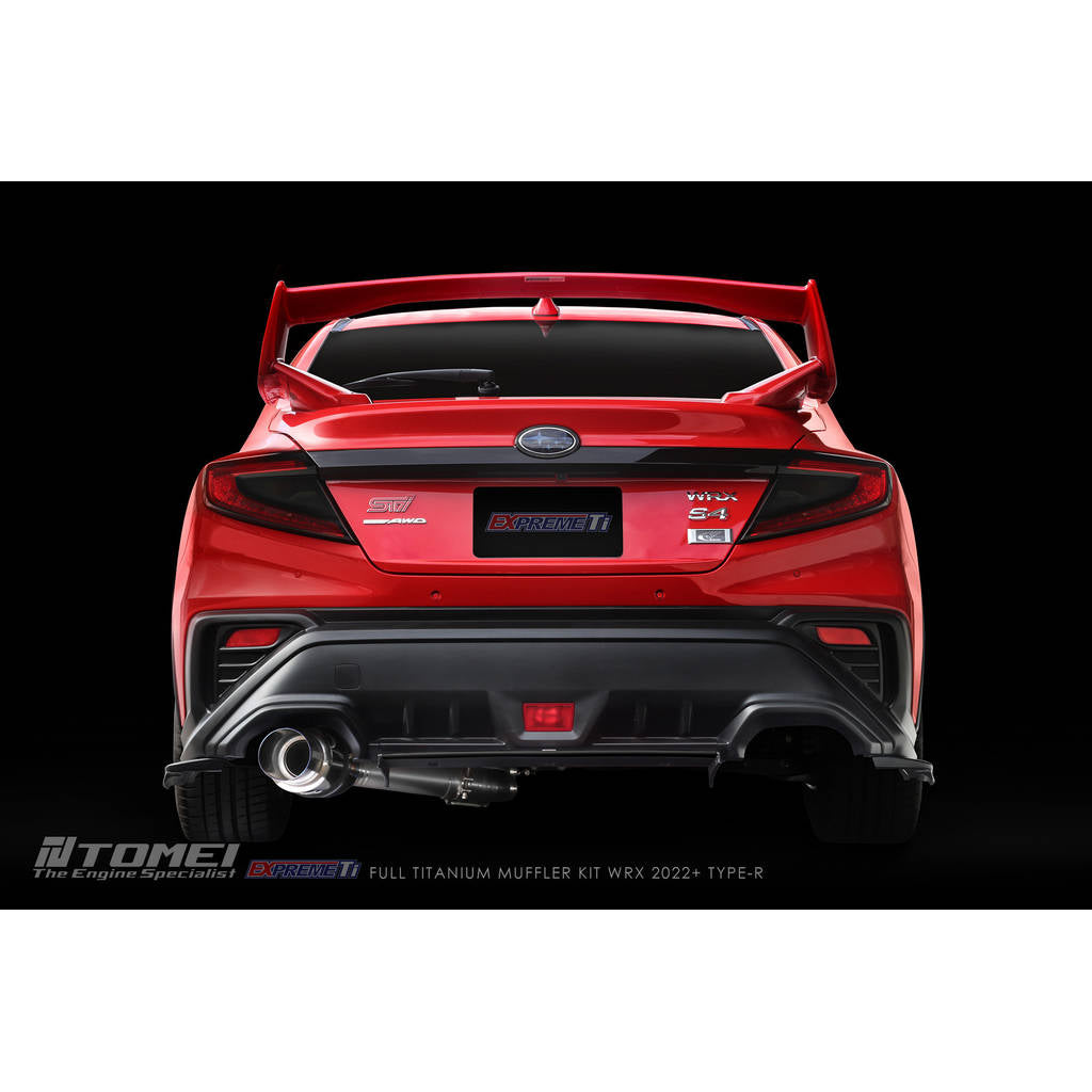 TOMEI TB6090-SB06A Титанова вихлопна система EXPREME TI TYPE-R для SUBARU WRX 2022+ Photo-6