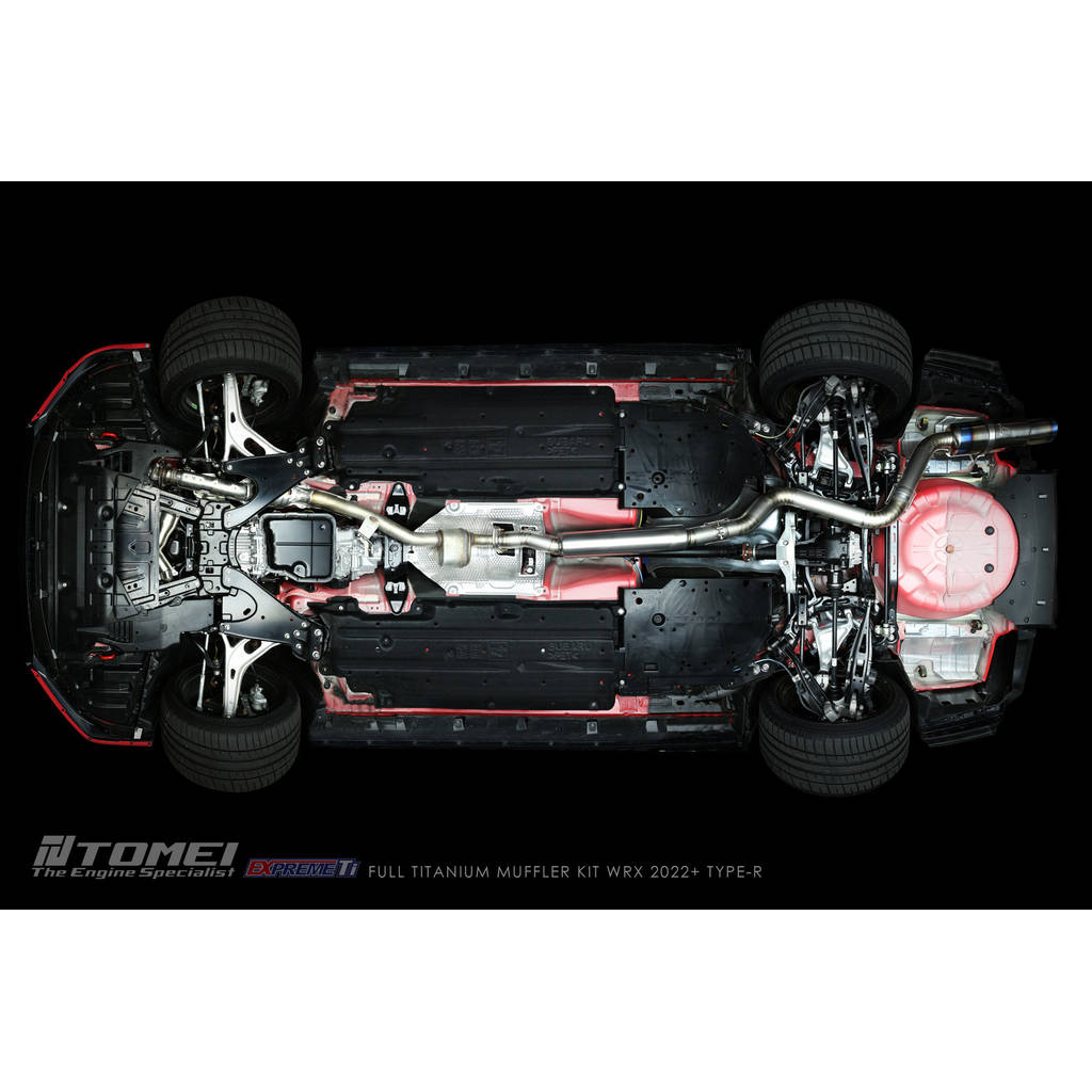 TOMEI TB6090-SB06A Титанова вихлопна система EXPREME TI TYPE-R для SUBARU WRX 2022+ Photo-8