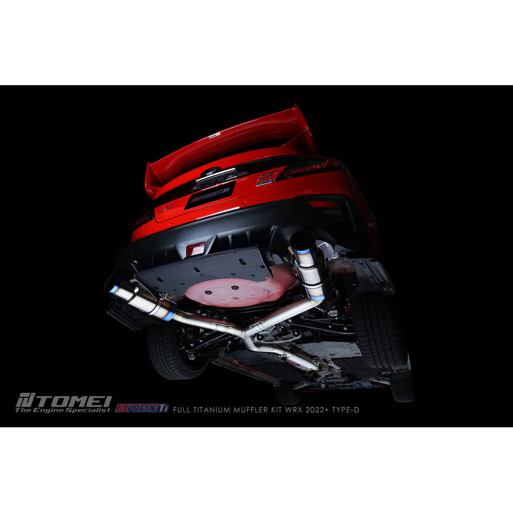 TOMEI TB6090-SB06B Титанова вихлопна система EXPREME TI TYPE-D для SUBARU WRX 2022+ Photo-0
