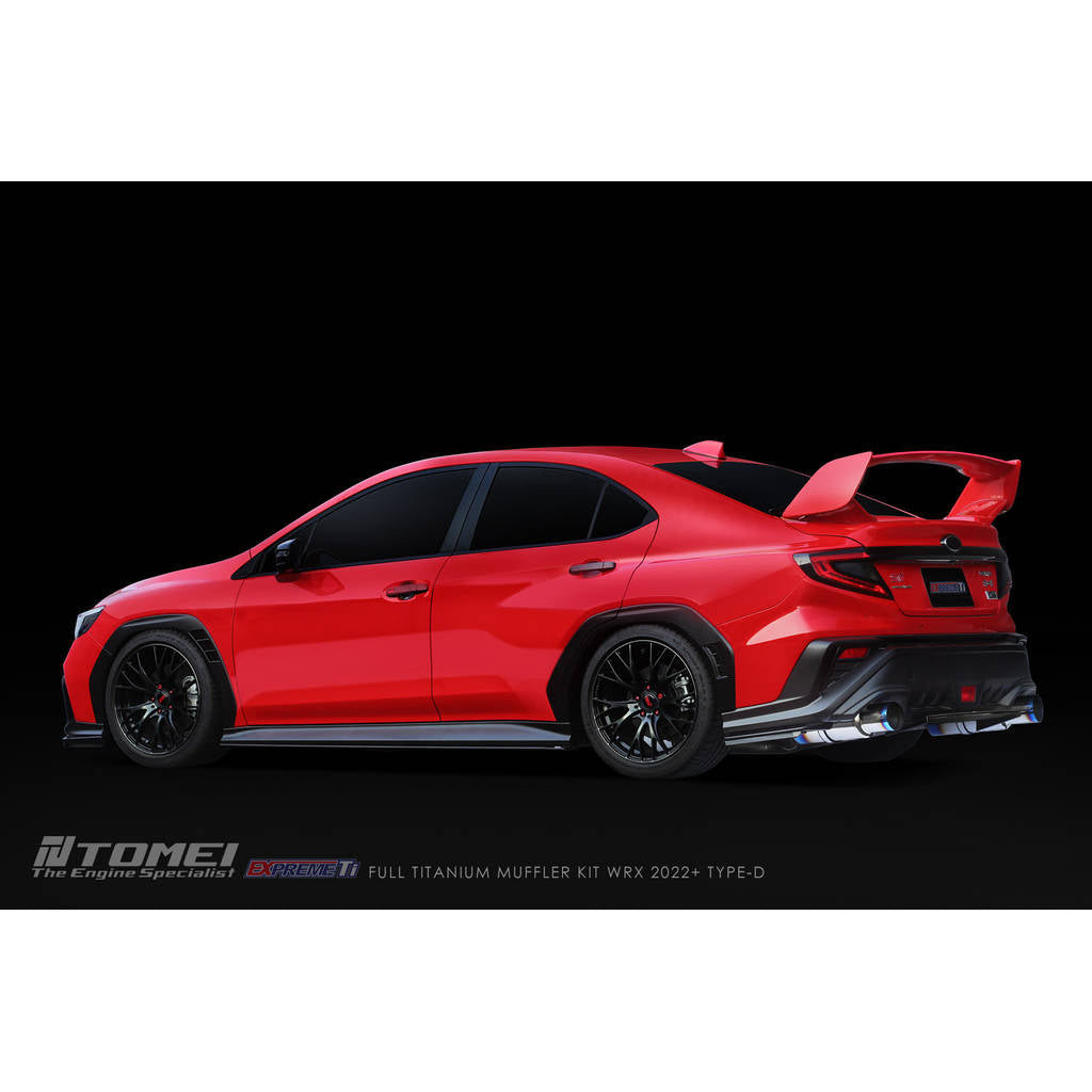 TOMEI TB6090-SB06B Титанова вихлопна система EXPREME TI TYPE-D для SUBARU WRX 2022+ Photo-4