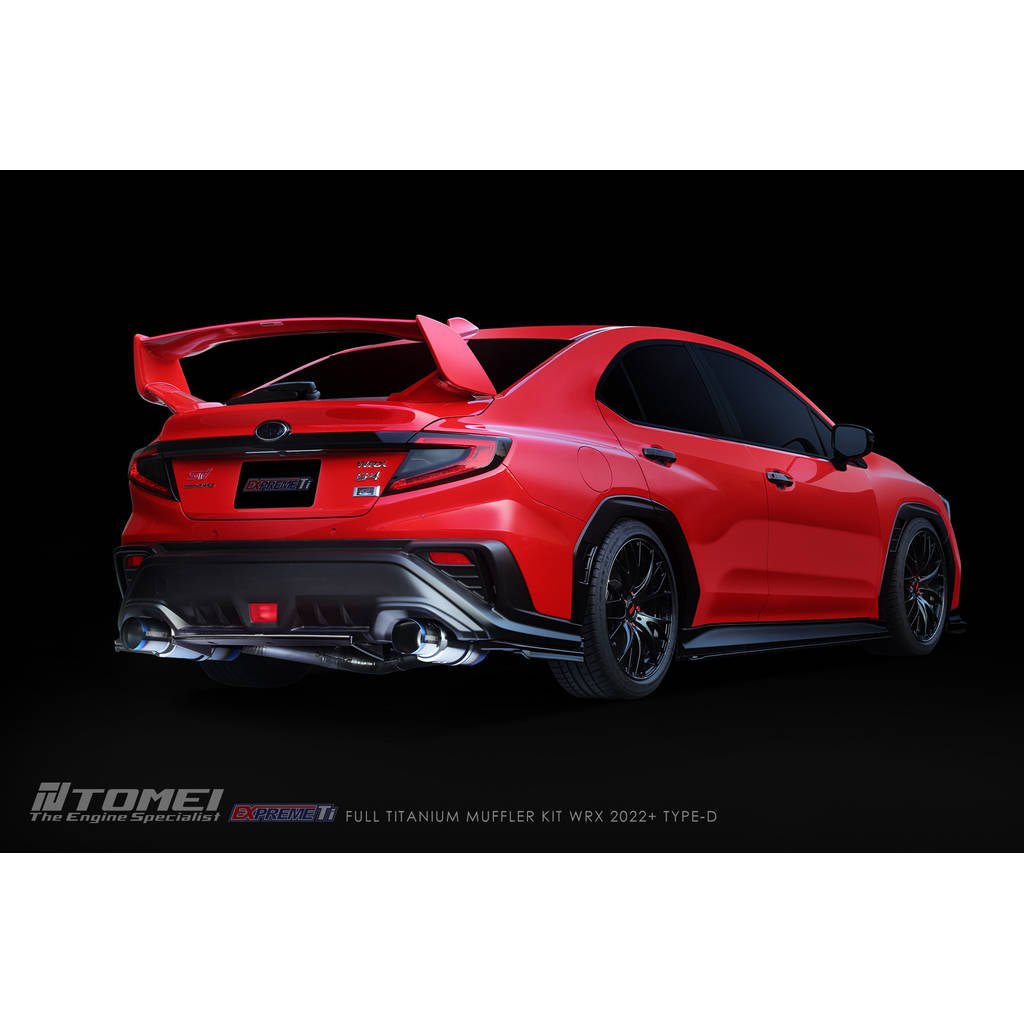 TOMEI TB6090-SB06B Титанова вихлопна система EXPREME TI TYPE-D для SUBARU WRX 2022+ Photo-7