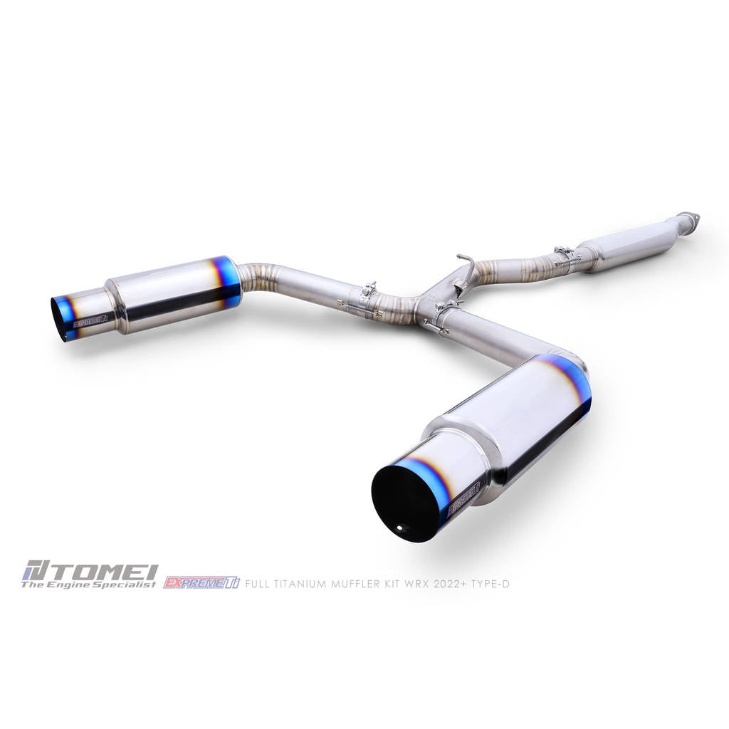 TOMEI TB6090-SB06B Титанова вихлопна система EXPREME TI TYPE-D для SUBARU WRX 2022+ Photo-9