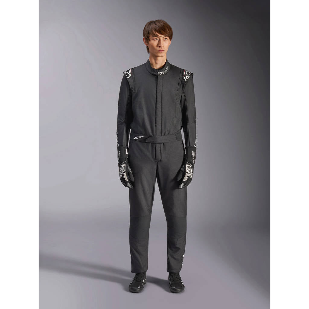 ALPINESTARS 3354024_12_50 Костюм Gp tech v4 FIA - Чорний Білий, Розмір 50 Photo-0