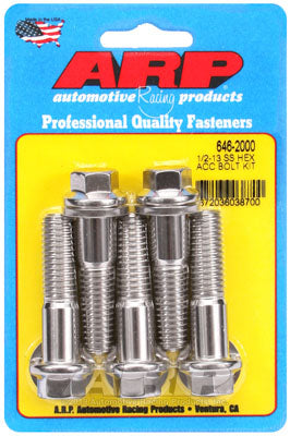 ARP 646-2000 1/2-13 X 2.000 Болти із шестигранною головкою з нержавіючої сталі Photo-0