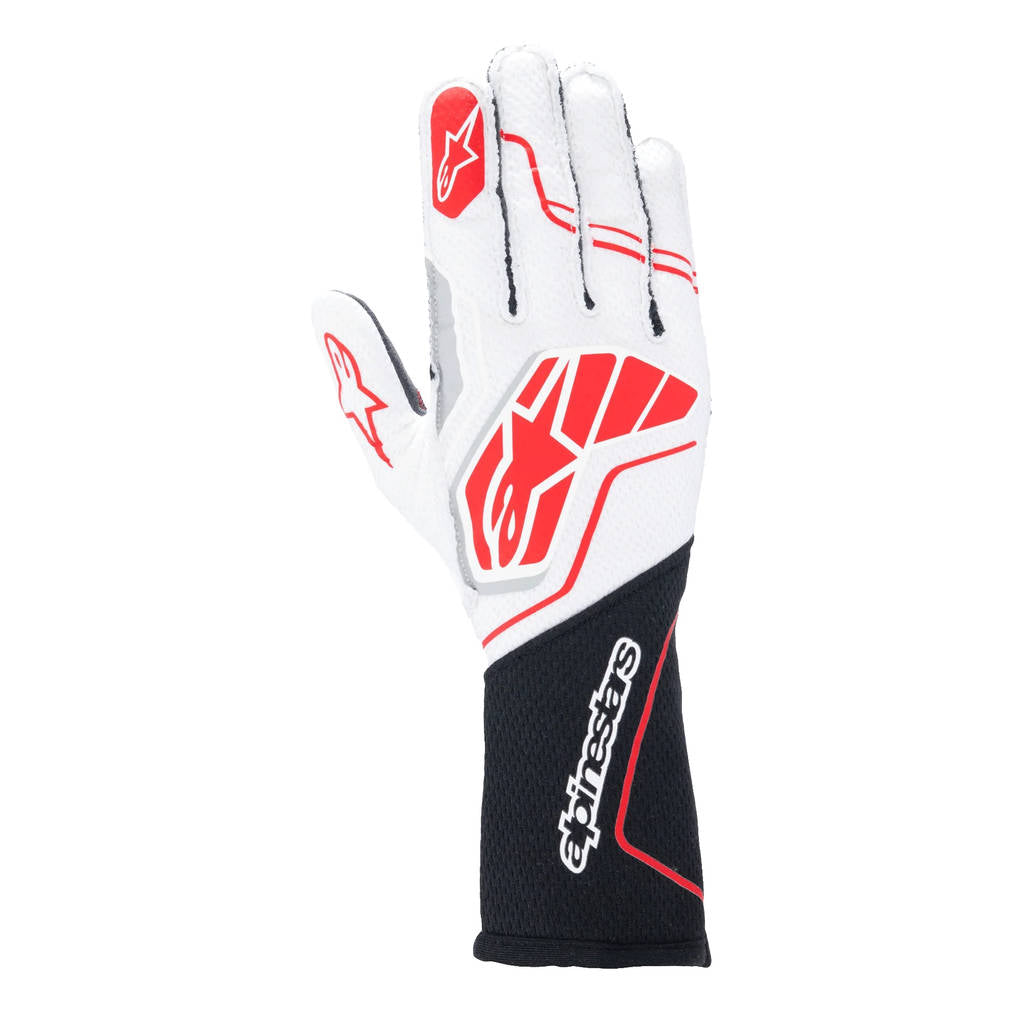 ALPINESTARS 3550224_123_XL Рукавички Tech-1 zx v4 FIA/SFI - Чорний Білий Червоний, Розмір XL Photo-0