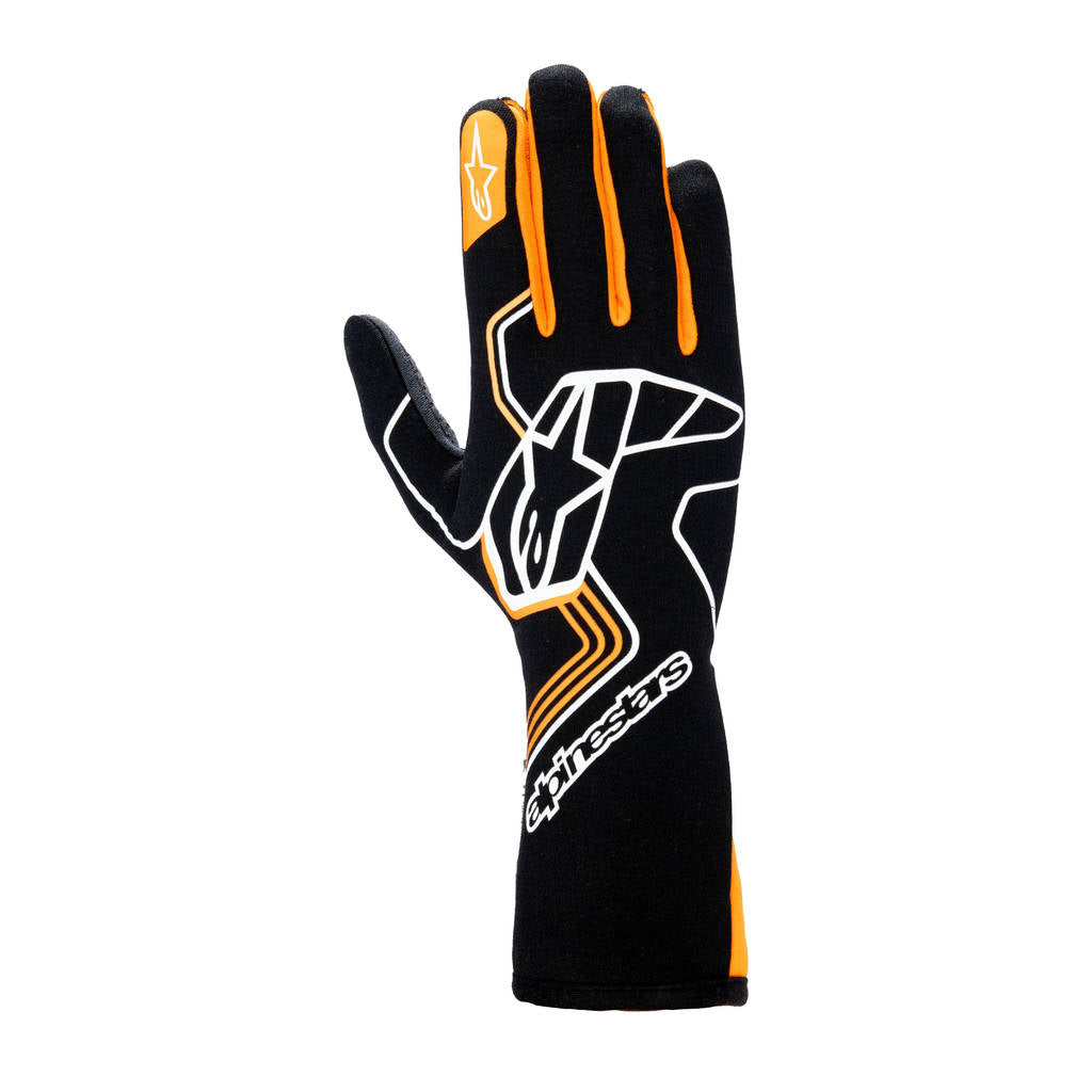 ALPINESTARS 3552024_156_XL Рукавички Tech-1 race v4 FIA/SFI - Чорний Оранжевий, Розмір XL Photo-0