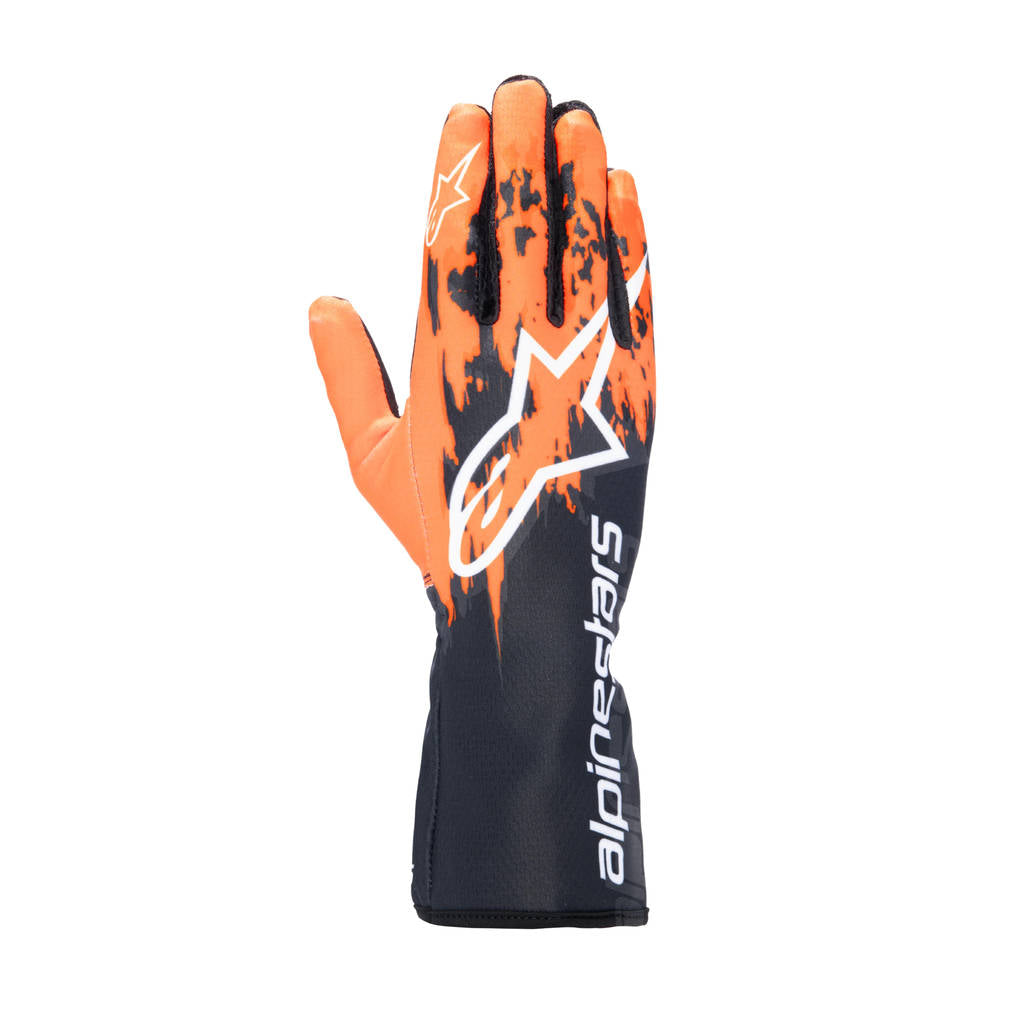 ALPINESTARS 3551724_134_XXL Рукавички Tech-1 k v3 - Чорний Оранжевий, Розмір Білий 2XL Photo-0