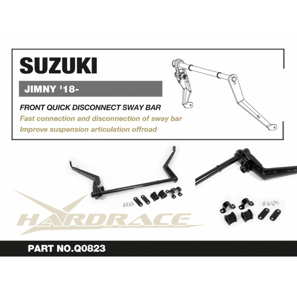 HARDRACE Q0823 Передній стабілізатор 7 шт для SUZUKI JIMNY '18- Photo-1