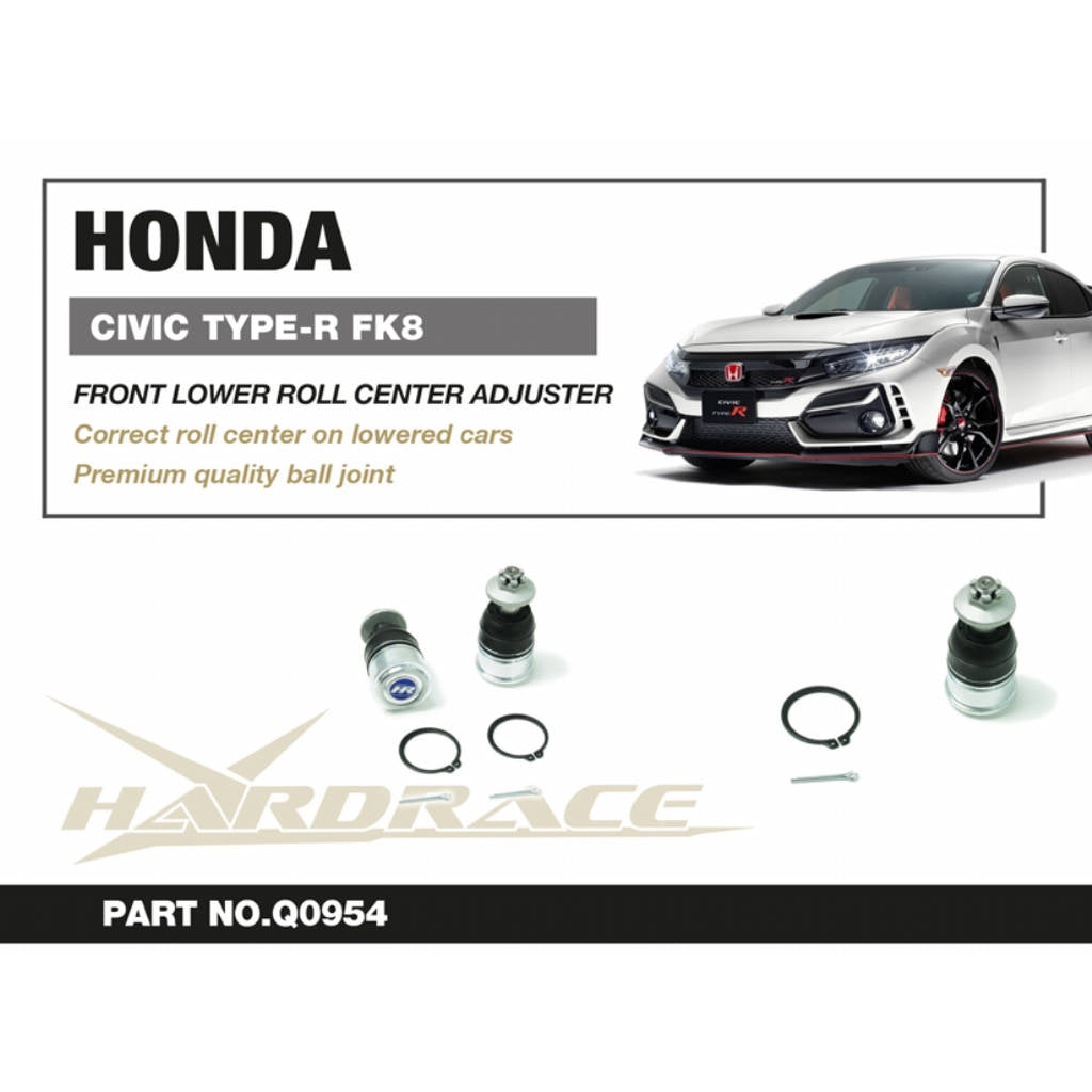 HARDRACE Q0954 Регулятор переднього центру крену 5MM - 2 шт для HONDA CIVIC '15- FK8 TYPE-R Photo-1