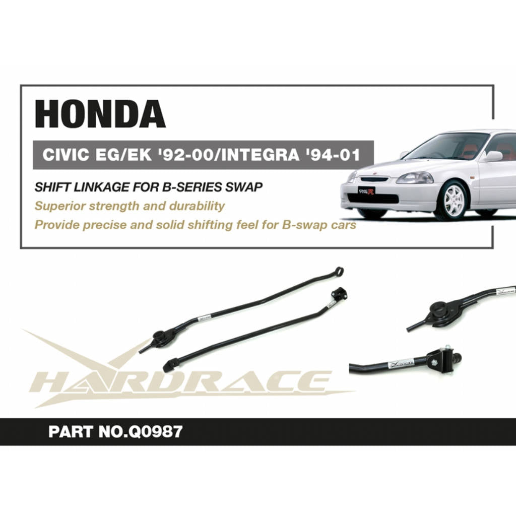 HARDRACE Q0983 Накладка перемикання передач для b-серії - 2 шт для HONDA CIVIC EG / EK '92-00 / INTEGRA '94-01 Photo-1