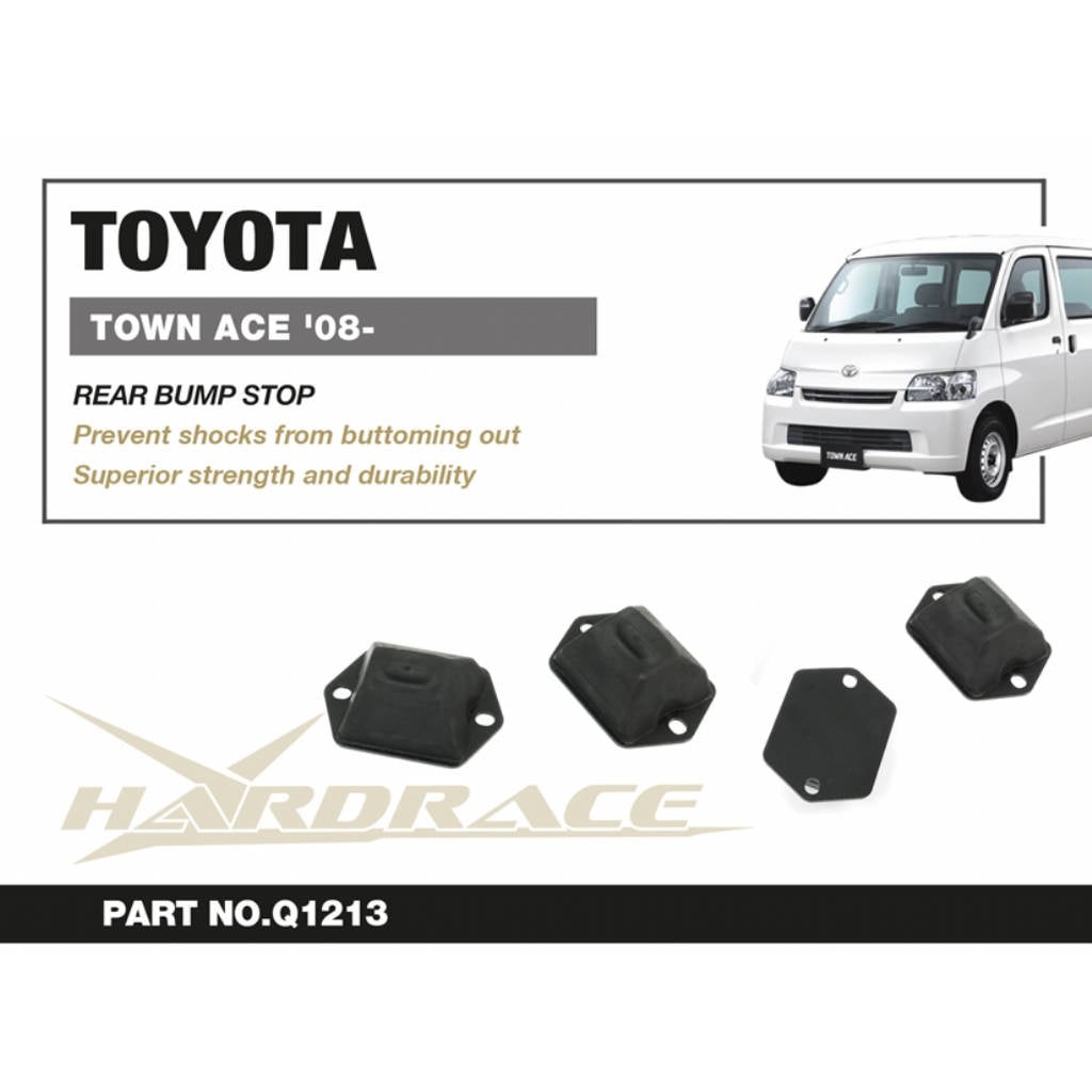 HARDRACE Q1213 Задній бамп-стоп - 2 шт для TOYOTA TOWNACE / LITEACE '08- Photo-1