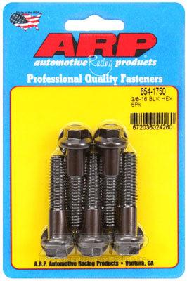 ARP 654-1750 3/8-16 x 1.750 hex 7/16 Болти Wrenching чорно-оксидні Photo-0
