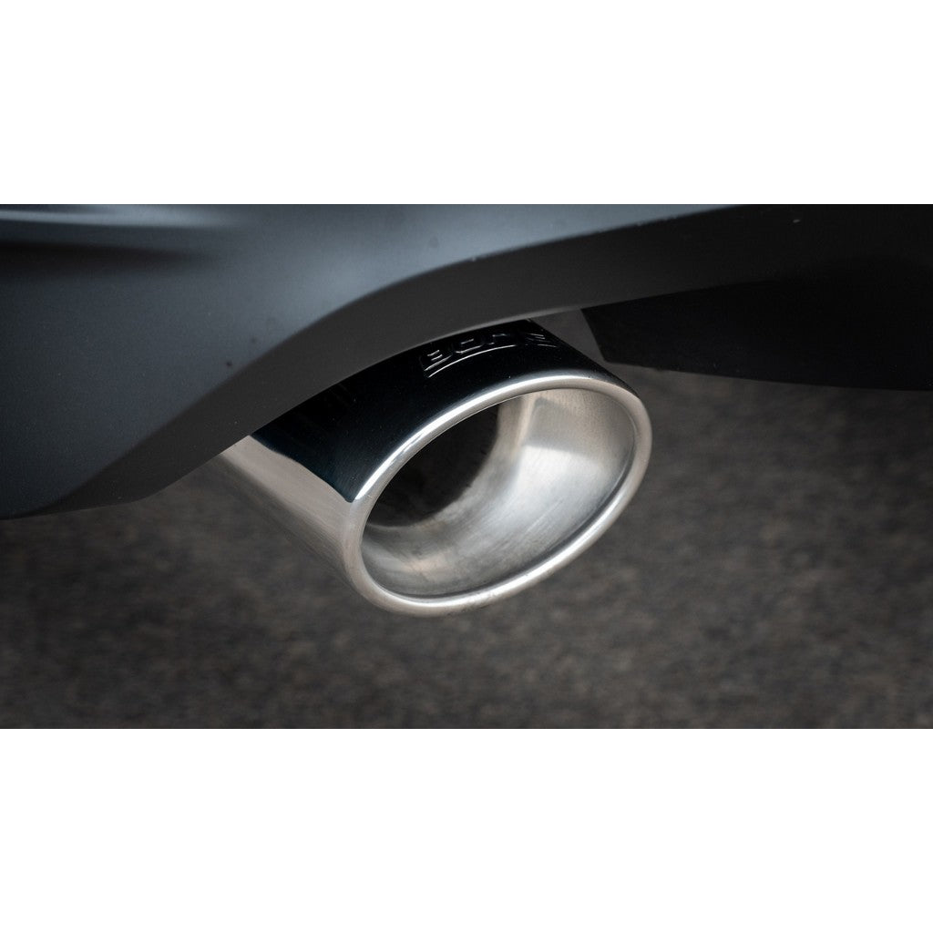 BORLA 140956 Вихлопна система Cat-Back S-Type 2.25" S OV RL AC SR Наконечник: 4.25" X 3.50" OV X 6.95" Полірована нержавіюча сталь T-304 для LEXUS IS200T 2016-2017 /IS300 2018-2024 Photo-3