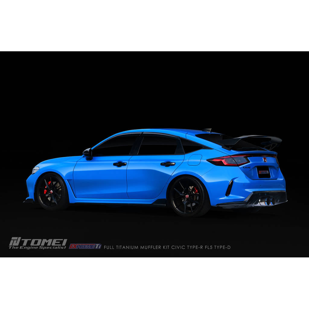 TOMEI TB6090-HN06E Вихлопна система EXPREME Ti Titanium для HONDA Civic Type-R (FL5) 2022+ Photo-4