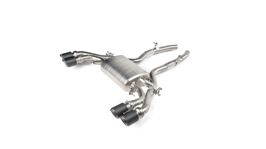 AKRAPOVIC S-BM/T/29H Вихлопна система Slip-On Line (титан) для BMW X4M (F98) / X3M (F97) OPF/GPF 2021-2024 Photo-1