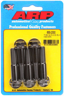 ARP 655-2000 7/16-14 X 2.000 hex 1/2 Болти Wrenching чорно-оксидні Photo-0