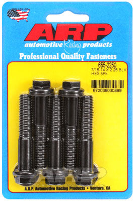 ARP 655-2250 7/16-14 X 2.250 hex 1/2 Болти Wrenching чорно-оксидні Photo-0